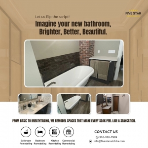 Transform Your Space with Expert Bathroom Remodeling inWichita