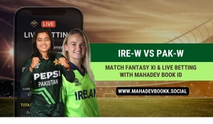 IRE-W vs PAK-W Match Fantasy XI & Live Betting with Mahadev Book ID