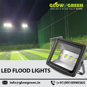 Illuminate Outdoors Smartly with Glow Green LED Flood Lights