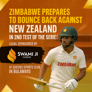 Zimbabwe Eyes Comeback vs New Zealand in 2nd Test at Queens, Bulawayo | Sponsored by SwamiJi Online Cricket ID