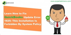 How to Resolve the QuickBooks Error 1625 Completely?