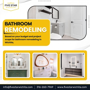 Transform Your Home with a Bathroom Remodel Near Me inWichita