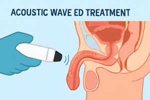 Acoustic wave ed treatment