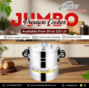 The Ultimate Big Pressure Cooker for Every Kitchen – Decent Cookware Quality You Can Trust