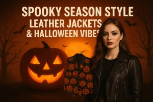 Frightfully Stylish Halloween Costume Ideas with Leather Jackets: