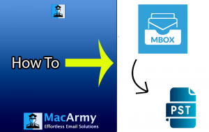 How to Convert Mac MBOX File into Outlook?