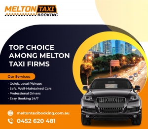 Trusted taxi services firms at Melton Taxi Booking