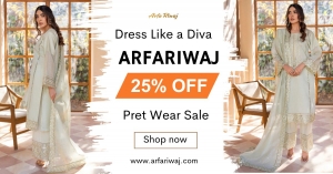 Dress Like a Diva Every Day with ArfaRiwaj's Pret Wear Sale