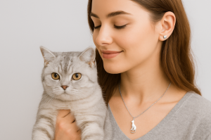 Cat-Themed Necklaces & Earrings for True Pet Lovers