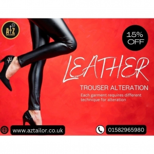 Why Choose A & Z Tailor for Your Leather Trouser Alterations?