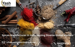 Spices Manufacturer in India Serving Diverse Global Markets
