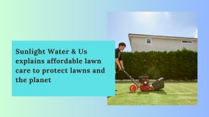 Sunlight Water & Us explains affordable lawn care to protect lawns and the planet