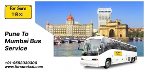 Pune to Mumbai Bus Booking Service – Comfortable Travel with For Sure Taxi