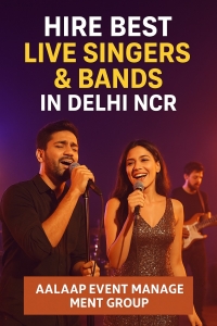Hire the Best Live Singers & Bands in Delhi NCR – Aalaap Event