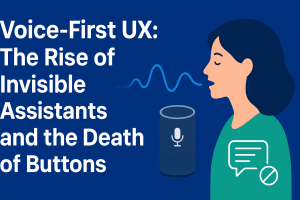 Voice-First UX: The Rise of Invisible Assistants and the Death of Buttons