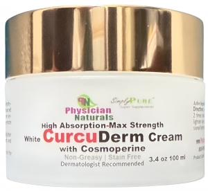 Max Strength CurcuDerm Cream for Everyday Joint Flexibility and Comfort