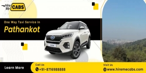 One Way Taxi Service in Pathankot – Hireme Cabs