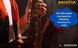 Top Affordable Live Band for Wedding Functions in India