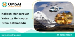 Kailash Mansarovar Yatra by Helicopter from Kathmandu with Omsai Tours