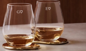Personalised engraved glass - MONT LAURÉNT