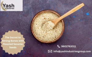 The Secret to Strong Bones with Roasted Sesame Seeds