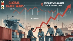 How Global Trade Wars Impact Indian Borrowing Costs and Loan EMIs