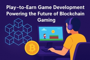 Play-to-Earn Game Development: Powering the Future of Blockchain Gaming