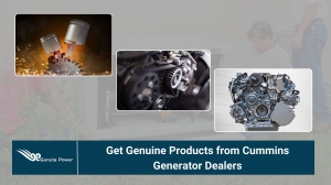 Get Genuine Products from Cummins Generator Dealers