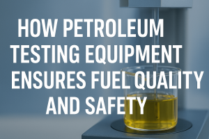 How Petroleum Testing Equipment Ensures Fuel Quality and Safety