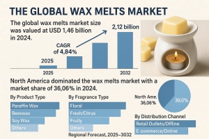 Global Wax Melts Market Outlook: Size, Share & Forecast 2025–2032