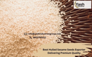 Best Hulled Sesame Seeds Exporter Delivering Premium Quality