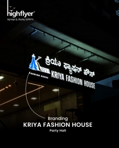 LED Sign Board Manufacturers in Bangalore | Highflyer Signage
