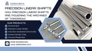 Precision Linear Shafts: The Backbone of High-Performance Machinery!