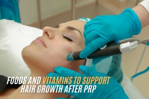 Foods and Vitamins to Support Hair Growth After PRP