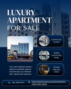 Premium Apartments in Padur: Redefining Luxury Living in Chennai