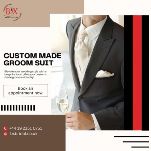 Custom-Made Groom Suits – Perfect Fit for Your Big Day