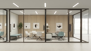 Modern Office Transformation: Teknion Wall System and Office with Furniture Solutions