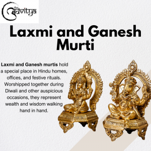 The History and Cultural Significance of Lakshmi and Ganesh Murti in Indian Homes