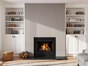 Freestanding Fireplace: