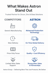 Indian Zirconium Silicate: The Preferred Choice for UK Ceramic Manufacturers