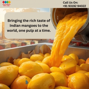 Mango Pulp Exporter in India – Delivering the Taste of Indian Mangoes Worldwide