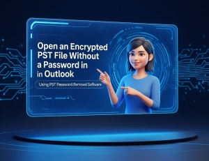 How to Open an Encrypted PST File Without a Password in Outlook?