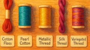 Understanding Embroidery Thread Types and How to Use Them
