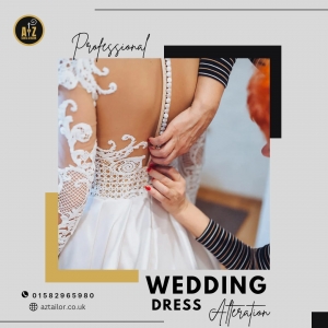 Expert Wedding Dress Cleaning Services in Bedfordshire