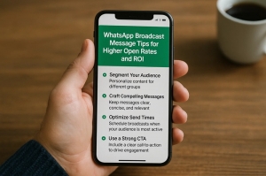 WhatsApp Broadcast Message Tips for Higher Open Rates and RO