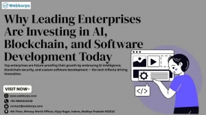 Why Leading Enterprises Are Investing in AI, Blockchain, and Software Development Today