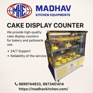 Cake Display Counter – Enhance Presentation & Freshness