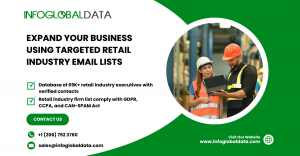 Expand Your Business Using Targeted Retail Industry Email Lists | InfoGlobalData