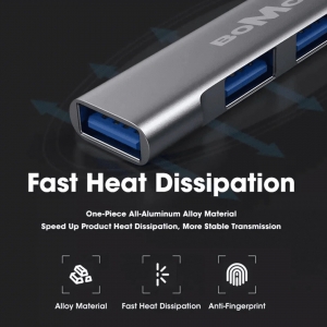 4 in 1 USB Hub Type C Multiport Adapter