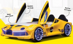 Best Color Themes for Rooms with a Race Car Bed